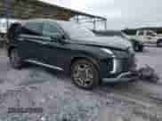 2025 Hyundai Palisade SEL Premium with VIN KM8R44GEXSU916258, listed as a Copart auction lot 61736175 with 7,399 mi miles and Salvage title. Bid and sale history available at DreamBid. Image 4.