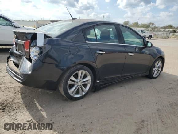 2014 Chevrolet Cruze LTZ z VIN 1G1PG5SB6E7431536, wystawiony jako Copart lot #82635945 z przebiegiem 80 618 mil mil oraz Szkoda całkowita • Salvage title. Historia ofert i sprzedaży dostępna na DreamBid. Obrazek 3.
