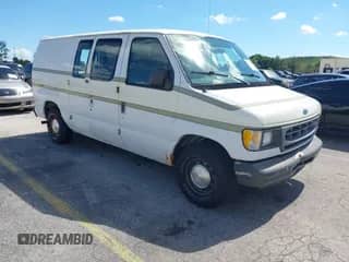 1998 Ford Econoline Cargo with VIN 1FTRE1428WHB49258, listed as a IAAI auction lot 43514004 with 229,779 mi miles and . Bid and sale history available at DreamBid. Image 1.