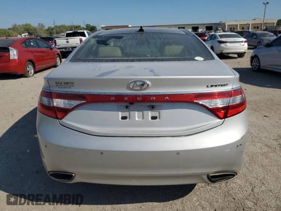 2014 Hyundai Azera Limited с VIN KMHFH4JG1EA340888, выставлен на аукционе Copart как лот 69522234 с пробегом Не указан миль и Списание • Salvage title. История ставок и продаж доступна на DreamBid. Изображение 6.