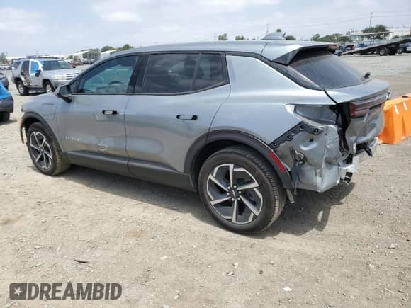 2025 Chevrolet Equinox EV LT с VIN 3GN7DLRP8SS157489, выставлен на аукционе Copart как лот 61866685 с пробегом 10 599 миль миль и Списание • Salvage title. История ставок и продаж доступна на DreamBid. Изображение 2.