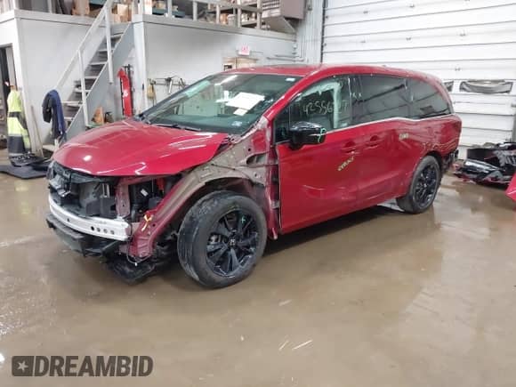 2023 Honda Odyssey Sport z VIN 5FNRL6H71PB033829, wystawiony jako IAAI lot #42556727 z przebiegiem 30 524 mil mil oraz . Historia ofert i sprzedaży dostępna na DreamBid. Obrazek 18.