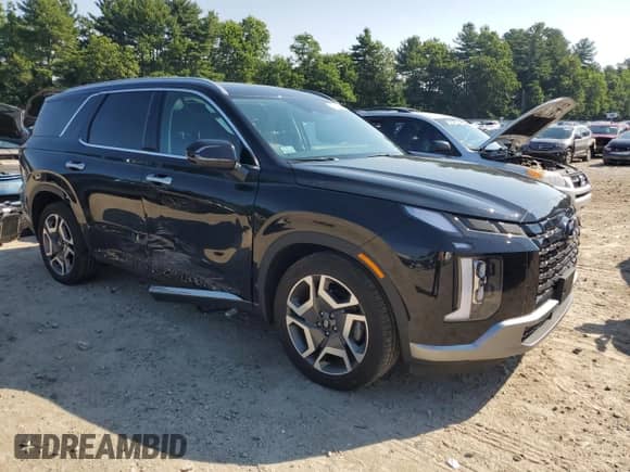 2024 Hyundai Palisade SEL с VIN KM8R4DGE9RU695357, выставлен на аукционе Copart как лот 63315955 с пробегом 17 536 миль миль и Списание • Salvage title. История ставок и продаж доступна на DreamBid. Изображение 4.