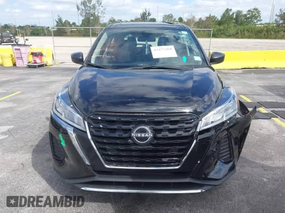 2024 Nissan Kicks S with VIN 3N1CP5BV3RL484358, listed as a IAAI auction lot 43477369 with 36,046 mi miles and . Bid and sale history available at DreamBid. Image 12.