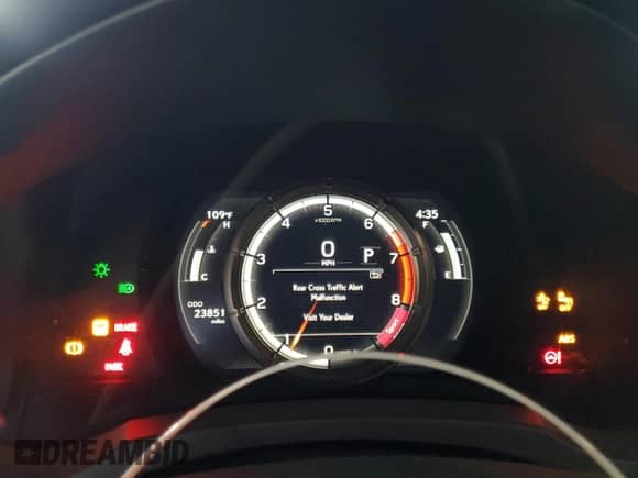 2024 Lexus IS 350 F Sport z VIN JTHGZ1B28R5077707, wystawiony jako Copart lot #84012715 z przebiegiem 23 851 mil mil oraz Szkoda całkowita • Salvage title. Historia ofert i sprzedaży dostępna na DreamBid. Obrazek 9.