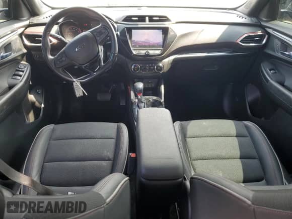2021 Chevrolet TrailBlazer RS с VIN KL79MTSL1MB057898, выставлен на аукционе Copart как лот 81056645 с пробегом 31 111 миль миль и Списание • Salvage title. История ставок и продаж доступна на DreamBid. Изображение 8.