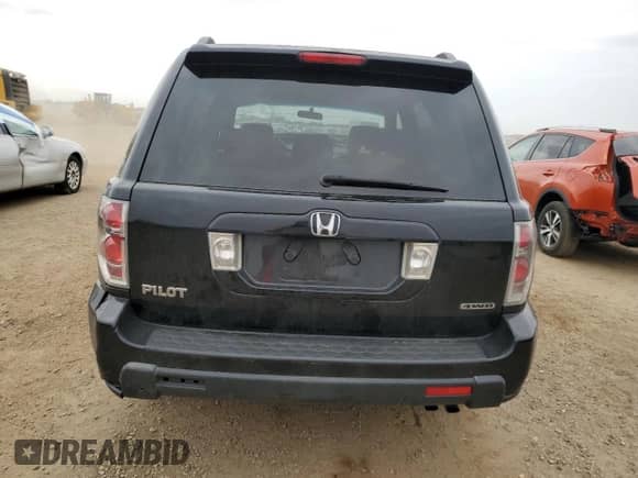 2007 Honda Pilot EX with VIN 5FNYF18477B022698, listed as a Copart auction lot 71626755 with Not provided miles and Salvage title. Bid and sale history available at DreamBid. Image 6.