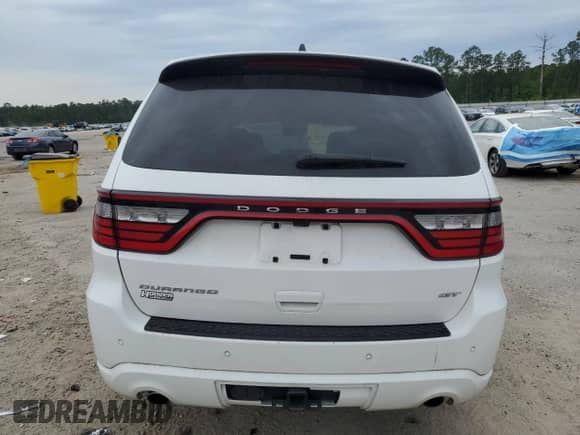 2023 Dodge Durango GT Launch Edition with VIN 1C4RDHDG0PC555427, listed as a Copart auction lot 55496805 with 39,331 mi miles and Salvage title. Bid and sale history available at DreamBid. Image 6.