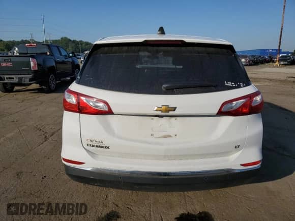 2020 Chevrolet Equinox LT с VIN 3GNAXJEV4LS613172, выставлен на аукционе Copart как лот 80095395 с пробегом 57 438 миль миль и Списание • Salvage title. История ставок и продаж доступна на DreamBid. Изображение 6.