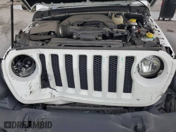 2020 Jeep Wrangler Sport S with VIN 1C4GJXAG1LW288676, listed as a Copart auction lot 65204585 with 41,864 mi miles and Non repairable. Bid and sale history available at DreamBid. Image 12.