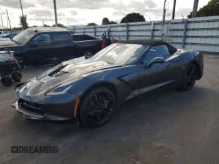 2017 Chevrolet Corvette Z51 2LT с VIN 1G1YK3D78H5111117, выставлен на аукционе Copart как лот 83783744 с пробегом Не указан миль и Списание • Salvage title. История ставок и продаж доступна на DreamBid. Изображение 1.