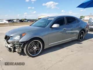 2015 Hyundai Equus Signature z VIN KMHGH4JH6FU100412, wystawiony jako Copart lot #82050055 z przebiegiem 182 492 mil mil oraz Szkoda całkowita • Salvage title. Historia ofert i sprzedaży dostępna na DreamBid. Obrazek 1.