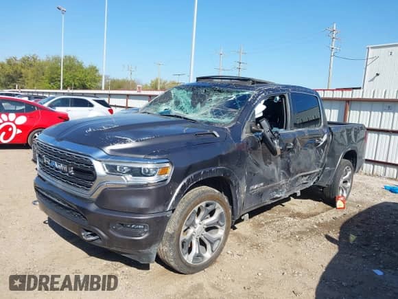 2021 Ram 1500 Limited с VIN 1C6RREHT1MN711781, выставлен на аукционе IAAI как лот 41833709 с пробегом 109 075 миль миль и . История ставок и продаж доступна на DreamBid. Изображение 2.