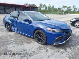 2023 Toyota Camry XSE with VIN 4T1K61AK0PU098619, listed as a IAAI auction lot 43428179 with 37,555 mi miles and . Bid and sale history available at DreamBid. Image 1.