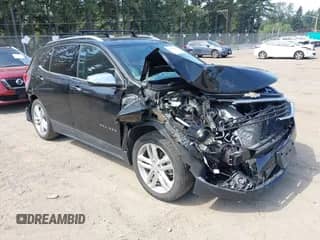 2018 Chevrolet Equinox Premier with VIN 2GNAXWEX3J6214800, listed as a IAAI auction lot 43071238 with 51,071 mi miles and . Bid and sale history available at DreamBid. Image 1.