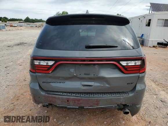 2022 Dodge Durango GT Plus with VIN 1C4RDHDG5NC203554, listed as a Copart auction lot 57697905 with 36,482 mi miles and Salvage title. Bid and sale history available at DreamBid. Image 6.