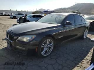 2011 BMW 7 Series 750i with VIN WBAKA8C5XBCY36358, listed as a Copart auction lot 89549635 with 153,113 mi miles and Clean title. Bid and sale history available at DreamBid. Image 1.