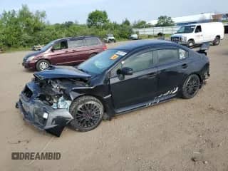 2017 Subaru WRX STI with VIN JF1VA2M69H9807708, listed as a Copart auction lot 65951395 with 119,558 mi miles and Salvage title. Bid and sale history available at DreamBid. Image 1.