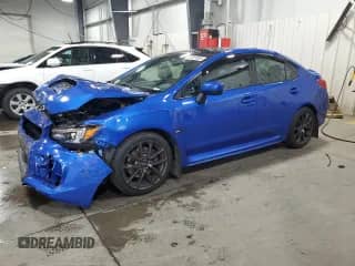2018 Subaru WRX Limited with VIN JF1VA1F64J9809833, listed as a Copart auction lot 70319955 with 81,348 mi miles and Salvage title. Bid and sale history available at DreamBid. Image 1.