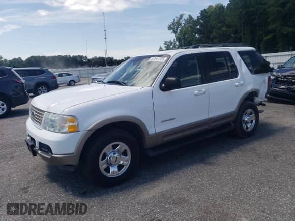 2002 Ford Explorer Eddie Bauer с VIN 1FMZU74W52UA69809, выставлен на аукционе Copart как лот 67541725 с пробегом 249 984 миль миль и Списание • Salvage title. История ставок и продаж доступна на DreamBid. Изображение 1.