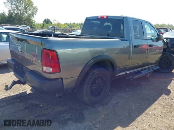 2012 Ram 1500 ST with VIN 1C6RD7FP6CS260363, listed as a IAAI auction lot 43314238 with 156,733 mi miles and . Bid and sale history available at DreamBid. Image 4.