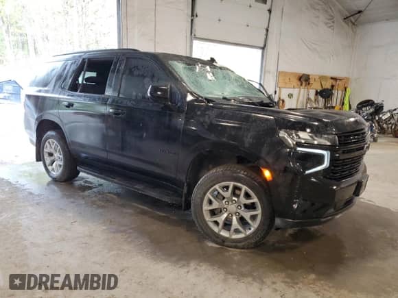 2023 Chevrolet Tahoe RST с VIN 1GNSKRKD3PR530466, выставлен на аукционе Copart как лот 55382115 с пробегом 12 442 миль миль и Списание • Salvage title. История ставок и продаж доступна на DreamBid. Изображение 4.