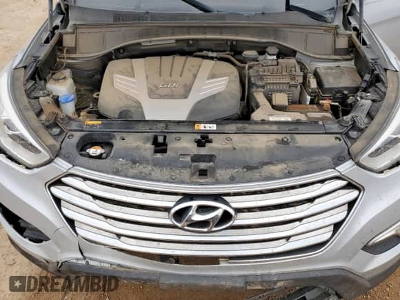 2015 Hyundai Santa Fe Limited с VIN KM8SR4HF3FU097075, выставлен на аукционе Copart как лот 81759835 с пробегом 112 378 миль миль и Списание • Salvage title. История ставок и продаж доступна на DreamBid. Изображение 12.