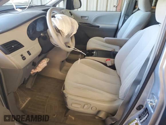 2014 Toyota Sienna LE with VIN 5TDKK3DC7ES490837, listed as a Copart auction lot 84757405 with 151,384 mi miles and Salvage title. Bid and sale history available at DreamBid. Image 7.