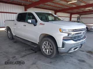 2022 Chevrolet Silverado 1500 LTZ with VIN 1GCUYGET5NZ234420, listed as a IAAI auction lot 43289646 with 51,387 mi miles and . Bid and sale history available at DreamBid. Image 1.