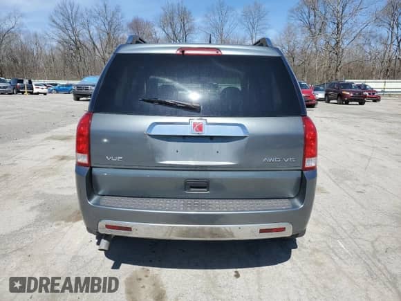 2006 Saturn VUE z VIN 5GZCZ63406S883811, wystawiony jako Copart lot #58383334 z przebiegiem 21 068 mil mil oraz Szkoda całkowita • Salvage title. Historia ofert i sprzedaży dostępna na DreamBid. Obrazek 6.