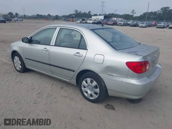 2004 Toyota Corolla CE with VIN JTDBR32EX42043375, listed as a IAAI auction lot 43285995 with Not provided miles and . Bid and sale history available at DreamBid. Image 3.
