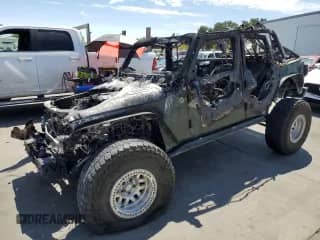2021 Jeep Wrangler Unlimited Willys with VIN 1C4HJXDN6MW627870, listed as a Copart auction lot 68884875 with Not provided miles and Non repairable. Bid and sale history available at DreamBid. Image 1.