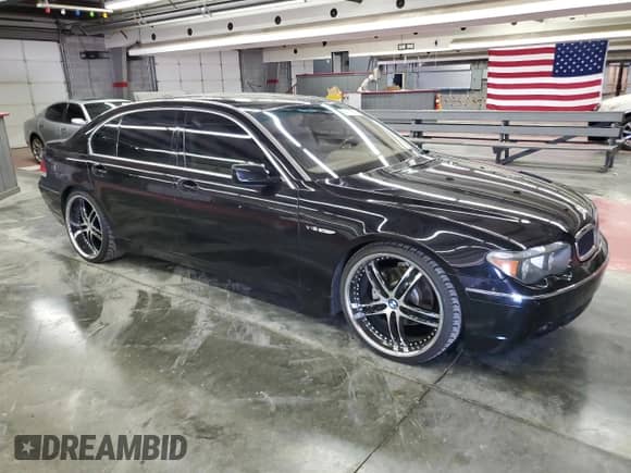 2003 BMW 7 Series с VIN WBAGN83473DK10330, выставлен на аукционе Copart как лот 54171595 с пробегом 152 950 миль миль и Чистый • Clean title. История ставок и продаж доступна на DreamBid. Изображение 4.