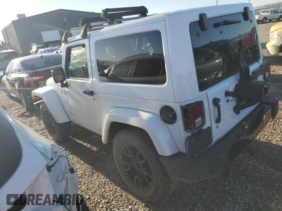 2018 Jeep Wrangler Sahara with VIN 1C4AJWBG3JL832219, listed as a Copart auction lot 68963185 with 45,505 mi miles and Salvage title. Bid and sale history available at DreamBid. Image 2.