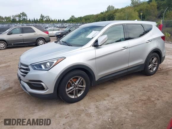 2017 Hyundai Santa Fe 2.4L with VIN 5XYZT3LB9HG498248, listed as a IAAI auction lot 43362381 with 174,035 mi miles and . Bid and sale history available at DreamBid. Image 17.
