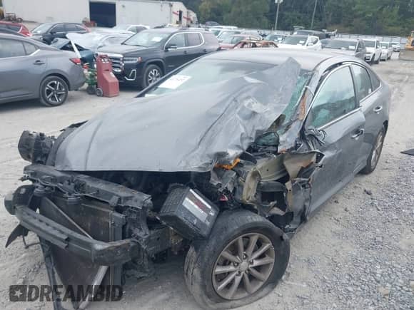 2018 Hyundai Sonata SE with VIN 5NPE24AF9JH714000, listed as a IAAI auction lot 43276452 with 158,999 mi miles and . Bid and sale history available at DreamBid. Image 17.