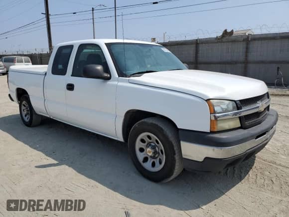 2007 Chevrolet Silverado 1500 Work Truck with VIN 1GCEC19X57Z187311, listed as a Copart auction lot 68753835 with 222,818 mi miles and Salvage title. Bid and sale history available at DreamBid. Image 4.