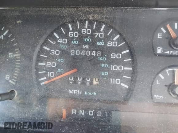 1996 Dodge Dakota z VIN 1B7GL23X3TS523127, wystawiony jako IAAI lot #43101812 z przebiegiem 204 048 mil mil oraz . Historia ofert i sprzedaży dostępna na DreamBid. Obrazek 7.