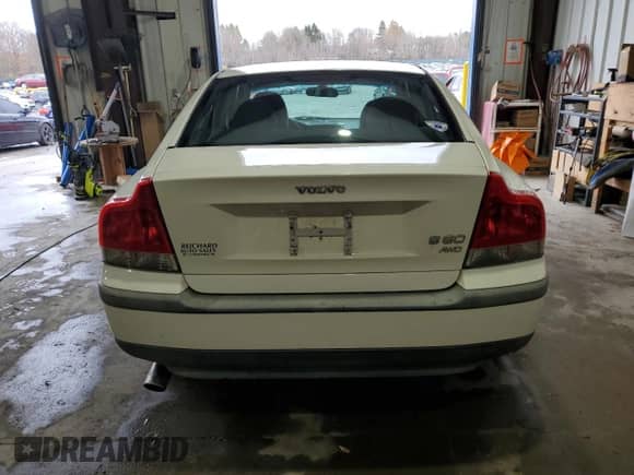 2002 Volvo S60 с VIN YV1RH58D022172714, выставлен на аукционе Copart как лот 48609244 с пробегом 125 136 миль миль и Списание • Salvage title. История ставок и продаж доступна на DreamBid. Изображение 6.