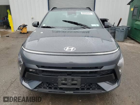 2024 Hyundai Kona N Line с VIN KM8HACA31RU066276, выставлен на аукционе Copart как лот 69594645 с пробегом 12 793 миль миль и Списание • Salvage title. История ставок и продаж доступна на DreamBid. Изображение 5.