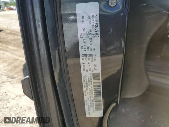 2017 Dodge Grand Caravan SE with VIN 2C4RDGBG8HR548618, listed as a Copart auction lot 69770615 with 162,098 mi miles and Salvage title. Bid and sale history available at DreamBid. Image 13.