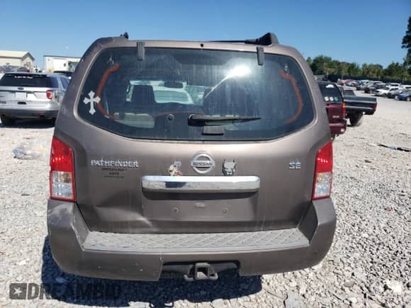 2008 Nissan Pathfinder SE с VIN 5N1AR18U78C628523, выставлен на аукционе Copart как лот 70938385 с пробегом 271 561 миль миль и Чистый • Clean title. История ставок и продаж доступна на DreamBid. Изображение 6.