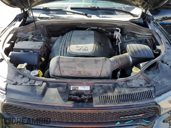 2019 Dodge Durango R/T with VIN 1C4SDJCT9KC768635, listed as a Copart auction lot 52322165 with 103,053 mi miles and Salvage title. Bid and sale history available at DreamBid. Image 12.