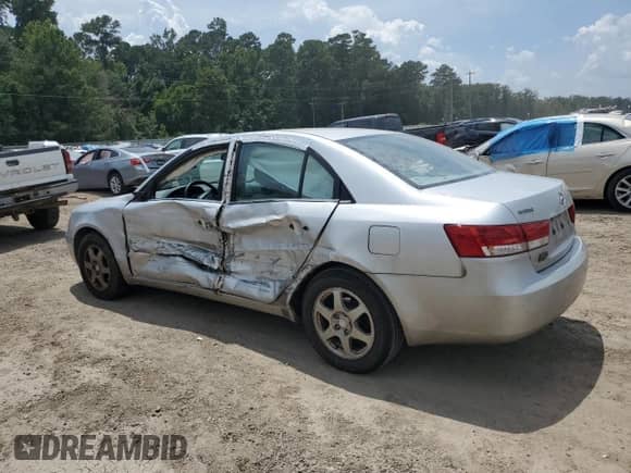 2006 Hyundai Sonata GLS with VIN 5NPEU46C36H067609, listed as a Copart auction lot 66873315 with 200,714 mi miles and Salvage title. Bid and sale history available at DreamBid. Image 2.