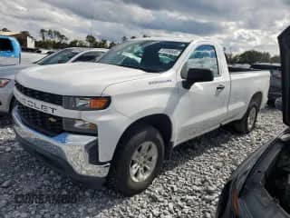 2020 Chevrolet Silverado 1500 Work Truck с VIN 3GCNWAEF2LG270869, выставлен на аукционе Copart как лот 81030685 с пробегом 97 648 миль миль и Чистый • Clean title. История ставок и продаж доступна на DreamBid. Изображение 1.