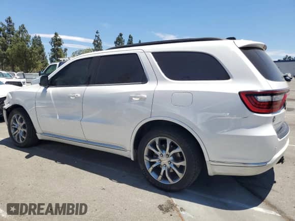 2017 Dodge Durango SXT z VIN 1C4RDHAG2HC732601, wystawiony jako Copart lot #66306505 z przebiegiem 167 467 mil mil oraz Szkoda całkowita • Salvage title. Historia ofert i sprzedaży dostępna na DreamBid. Obrazek 2.