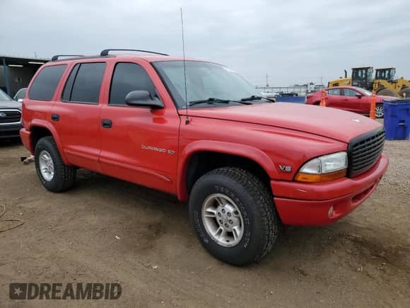 1998 Dodge Durango with VIN 1B4HS28Y0WF104123, listed as a Copart auction lot 71861495 with 268,518 mi miles and Non repairable. Bid and sale history available at DreamBid. Image 4.