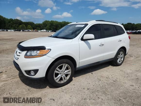 2010 Hyundai Santa Fe Limited with VIN 5NMSK4AG8AH385671, listed as a Copart auction lot 63137535 with 116,267 mi miles and Salvage title. Bid and sale history available at DreamBid. Image 1.