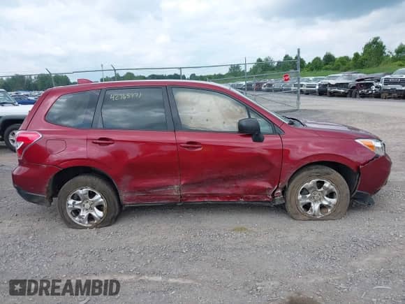 2016 Subaru Forester 2.5i with VIN JF2SJAAC2GG421161, listed as a IAAI auction lot 42765771 with 162,480 mi miles and . Bid and sale history available at DreamBid. Image 14.