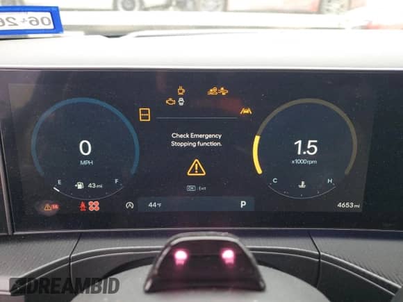 2024 Hyundai Santa Fe Calligraphy с VIN 5NMP5DGL7RH045733, выставлен на аукционе Copart как лот 41583965 с пробегом 4 653 миль миль и Списание • Salvage title. История ставок и продаж доступна на DreamBid. Изображение 9.